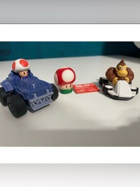 McDonald’s Happy Meal Toys 2023 The Super Mario Bros. Movie Toys Lot of 2 PLUS